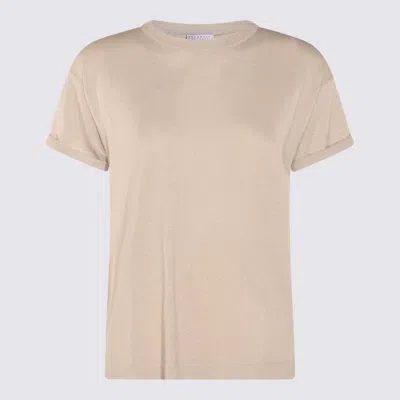 BRUNELLO CUCINELLI SWEATERS MADRE PERLA