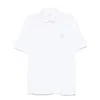 Brunello Cucinelli Polo Shirt With Lapel Short Sleeve In Multicolor