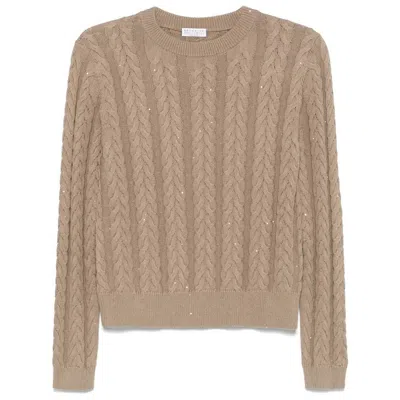 Brunello Cucinelli Sweaters In Multicolor