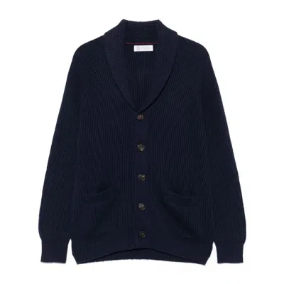 Brunello Cucinelli Cotton Sweaters In Multicolor