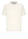 Brunello Cucinelli White Cotton T-shirt In Neutral