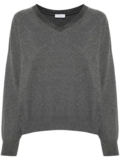 Brunello Cucinelli Sweaters In Multicolor