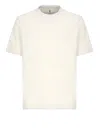 Brunello Cucinelli White Cotton T-shirt In Neutral