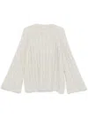 Brunello Cucinelli Cable-knit Sweater In Multicolor