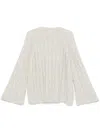 Brunello Cucinelli Cable-knit Sweater In Multicolor