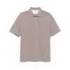Brunello Cucinelli Cotton Polo Shirt In Multicolor