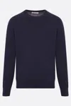 Brunello Cucinelli Jersey In Navy+dark Grey
