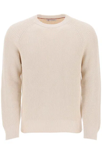 Brunello Cucinelli Sweaters In Neutro