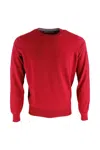 Brunello Cucinelli Cashmere Sweater In Red