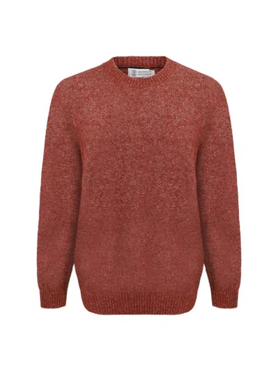 Brunello Cucinelli Sweaters In Red