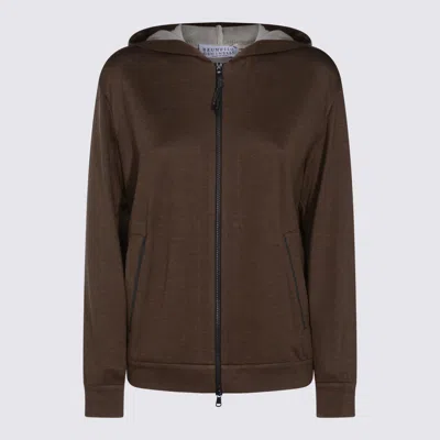 BRUNELLO CUCINELLI SWEATERS SCURI