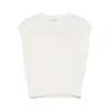 Brunello Cucinelli Cable-knit Vest In White