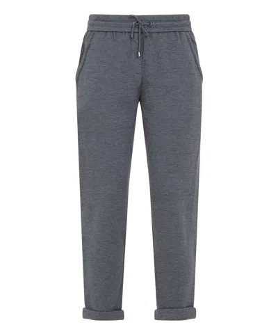 Brunello Cucinelli Sweatpants In Grey
