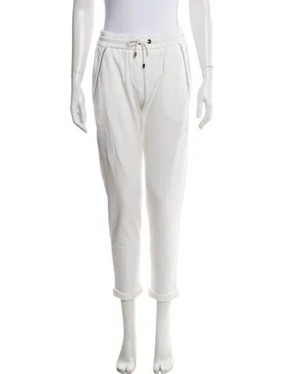 Pre-owned Brunello Cucinelli Sweatpants W/ Tags In White