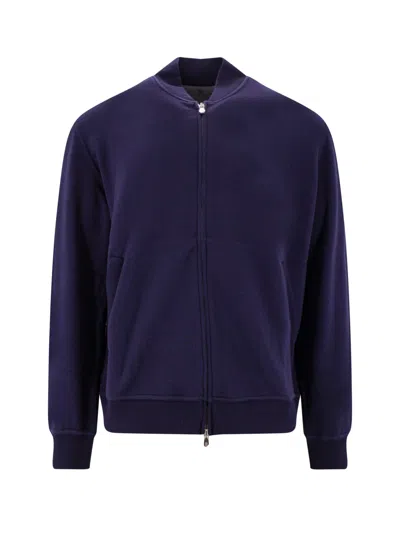 Brunello Cucinelli Sweatshirt In Purple