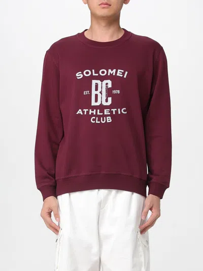 BRUNELLO CUCINELLI SWEATSHIRT BRUNELLO CUCINELLI MEN COLOR BURGUNDY,H17416050
