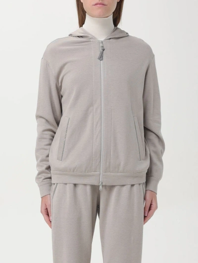 Brunello Cucinelli Sweatshirt  Woman Color Beige In Beige