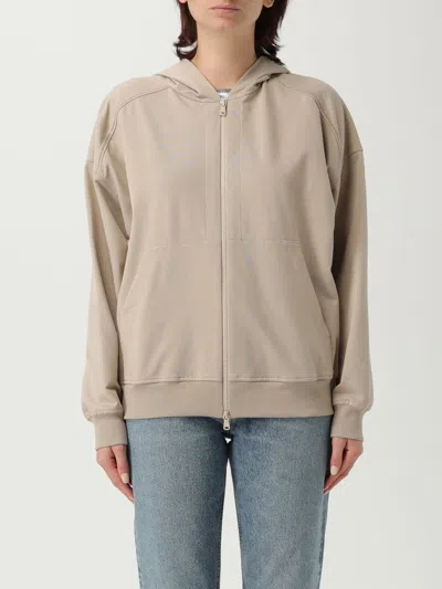 Brunello Cucinelli Sweatshirt  Woman Color Beige In Neutral