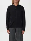 Brunello Cucinelli Women Cotton-silk Sweatshirt Topwear With Jewellery In Schwarz
