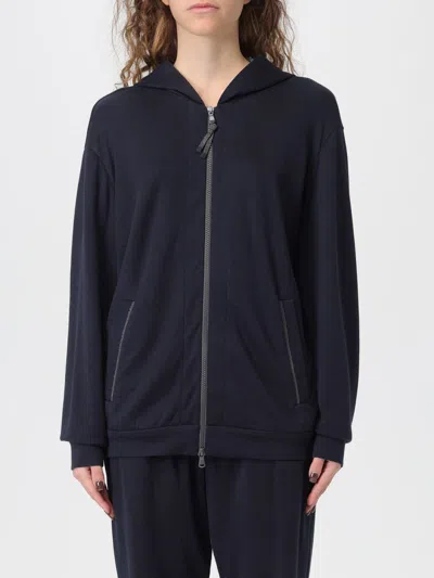 Brunello Cucinelli Sweatshirt  Woman Color Blue
