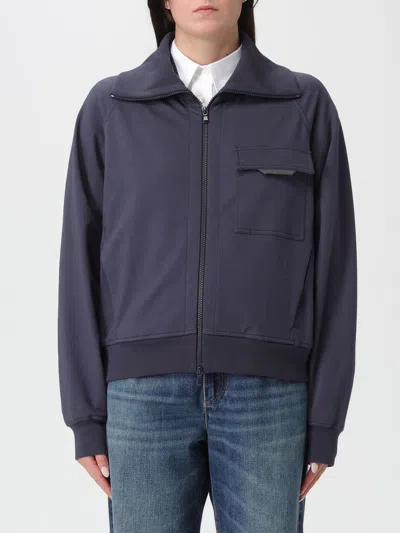 BRUNELLO CUCINELLI SWEATSHIRT BRUNELLO CUCINELLI WOMAN COLOR BLUE,H38617009