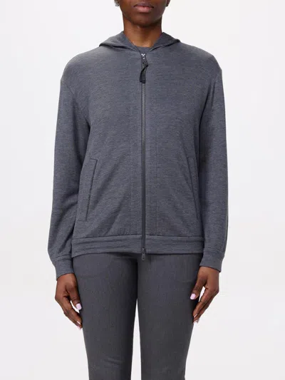 BRUNELLO CUCINELLI SWEATSHIRT BRUNELLO CUCINELLI WOMAN COLOR GREY,G49681020
