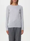 Brunello Cucinelli Women's Cashmere And Silk Sparkling Lightweight Sweater In Grau