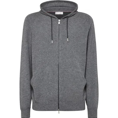 BRUNELLO CUCINELLI BRUNELLO CUCINELLI SWEATSHIRT-STYLE CARDIGAN