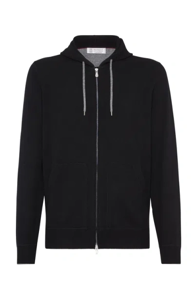 BRUNELLO CUCINELLI BRUNELLO CUCINELLI SWEATSHIRT-STYLE CARDIGAN