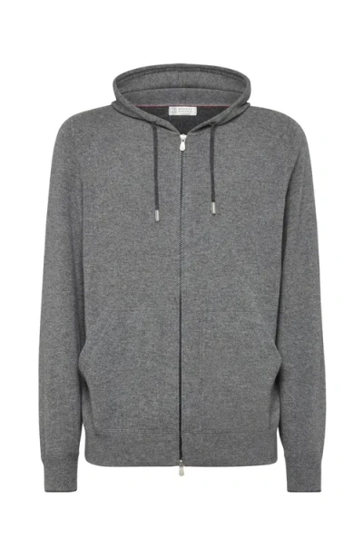 BRUNELLO CUCINELLI BRUNELLO CUCINELLI SWEATSHIRT-STYLE CARDIGAN