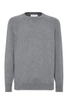 Brunello Cucinelli Cashmere Raglan-sleeve Sweater In Dark Grey