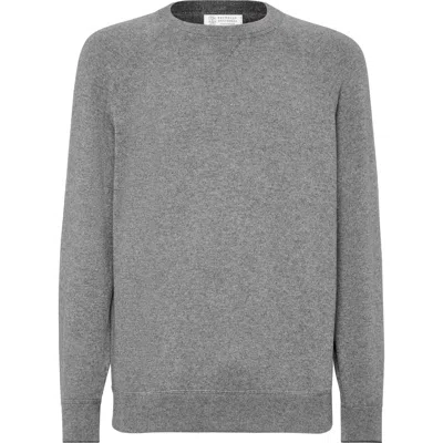 BRUNELLO CUCINELLI BRUNELLO CUCINELLI SWEATSHIRT-STYLE SWEATER