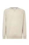Brunello Cucinelli Sweatshirt-style Sweater In Sand
