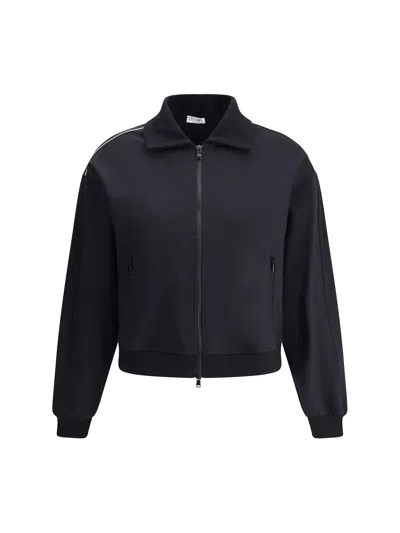 BRUNELLO CUCINELLI SWEATSHIRT WITH EMBELLISHMENTS