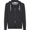 Brunello Cucinelli Sweatshirt With Logo In Multi