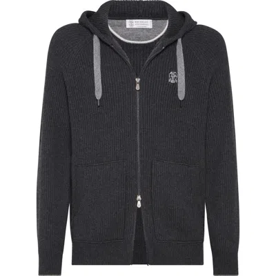 Brunello Cucinelli Sweatshirt With Logo In Multi