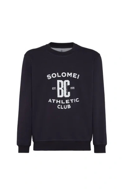 BRUNELLO CUCINELLI BRUNELLO CUCINELLI SWEATSHIRT WITH PRINT