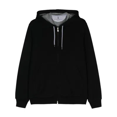 Brunello Cucinelli Sweatshirts In Black
