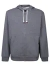 Brunello Cucinelli Sweatshirts In Grey