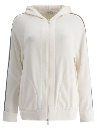 Brunello Cucinelli Sweatshirts White
