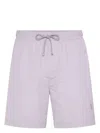 Brunello Cucinelli Swim Shorts With Slip Pockets And Rear Patch Pocket