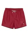 Brunello Cucinelli Comfortable Swim Shorts Featuring Pockets In Multi