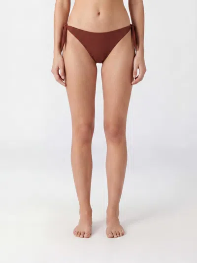 Brunello Cucinelli Swimsuit Woman In Brown