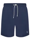Brunello Cucinelli Blue Swim Shorts In Blue