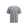 Brunello Cucinelli Clean Monochrome T-shirt Double Layer