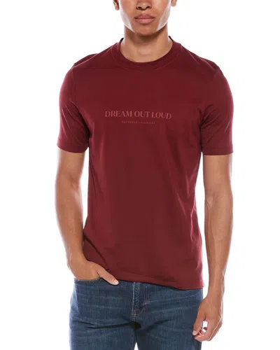 Brunello Cucinelli T-shirt In Red