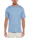 Brunello Cucinelli Man T-shirt Light Blue Size 48 Cotton In Blue