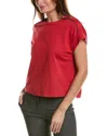 Brunello Cucinelli Woman T-shirt Red Size M Cotton