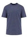 Brunello Cucinelli Striped Linen T-shirt