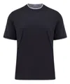 Brunello Cucinelli T-shirt In Black